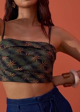 Cotton Camisole Top in Desert Haze