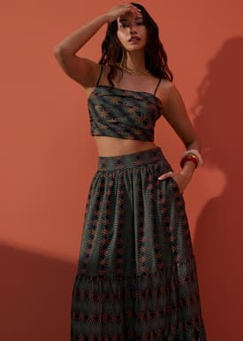 Cotton Camisole Top in Desert Haze