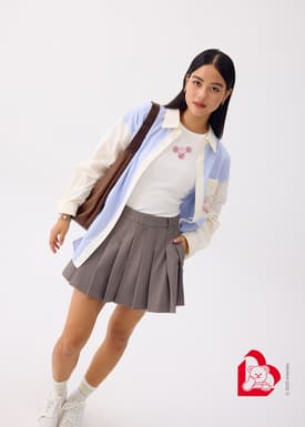 Love, Bonito | Wiggle Wiggle BraFree by LB Malaya Jersey Racerback Tank Top in White