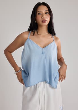 Chambray Relaxed Camisole