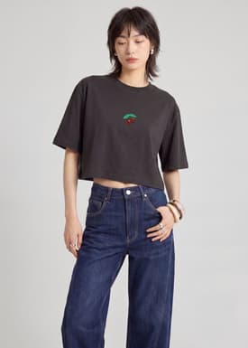 Cotton Embellished Tee