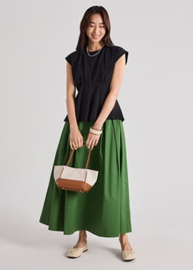 Jersey Peplum Tee