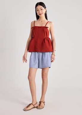 Babydoll Peplum Camisole