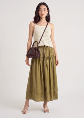 Crochet Straight Neck Tank