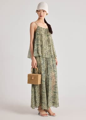 Printed Trapeze Camisole