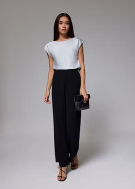 Reversible Satin Shell Top