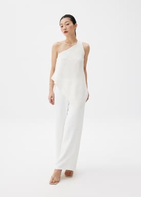 Asymmetric Trapeze Toga Top