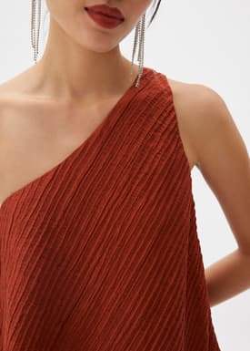 Asymmetric Trapeze Toga Top