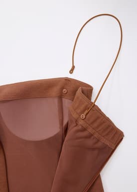 Padded Straight Neck Tube Top