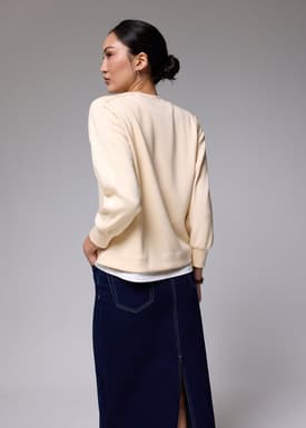 Relaxed Jersey Long Sleeve Top