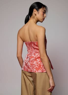 BraFree by LB Brocade Fitted Tube Top