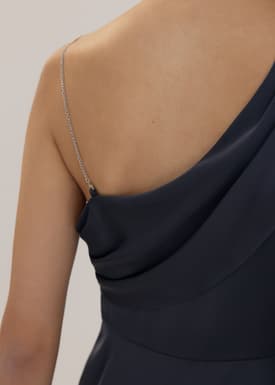 Asymmetric Satin Top