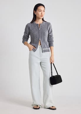 Cable Knit Cardigan
