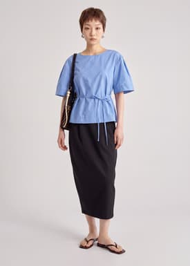Bell Sleeve Shell Top
