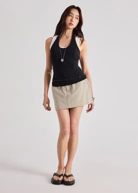 Halter Fitted Top