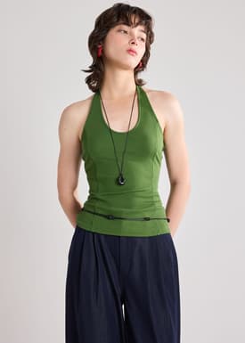 Halter Fitted Top