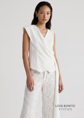 Love, Bonito x TOTON Side Sash Top