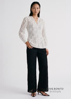 Love, Bonito x TOTON RuchedReady® Lace Kebaya Top