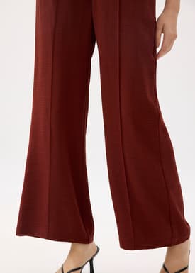 Leggy™ Elastic High Waist Straight Leg Pants