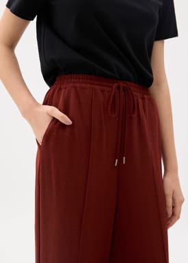 Leggy™ Elastic High Waist Straight Leg Pants