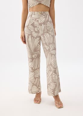 Leggy™ High Waist Straight Leg Pants in Kekana