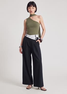Leggy™ Asymmetric Waist Pants