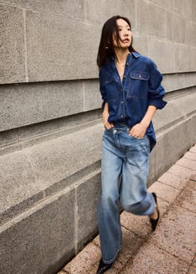 Leggy™ Cross Over Jeans