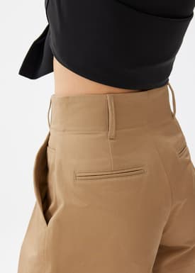 Cotton A-line Shorts