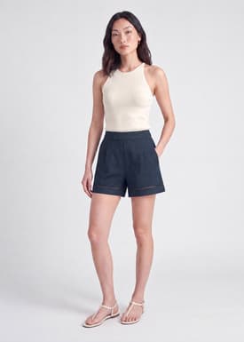 Lace Trim Shorts
