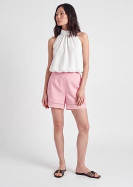 Lace Trim Shorts