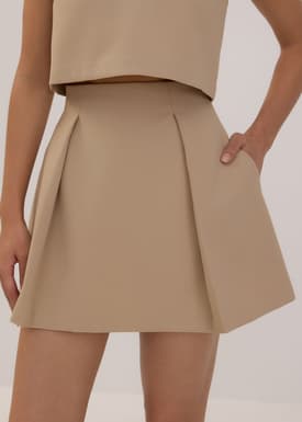 High Waist Mini Skirt