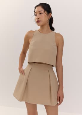 High Waist Mini Skirt