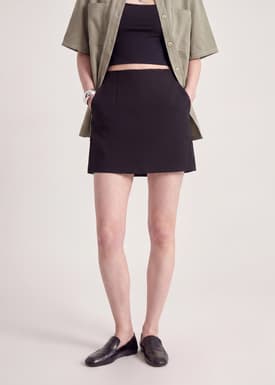Sabrina A-line Mini Skirt