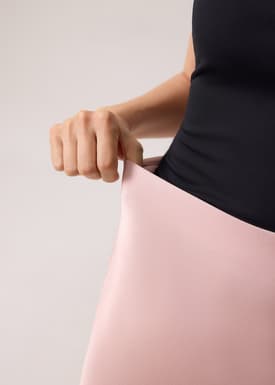 Elastic Satin High Waist Bias Cut Midaxi Skirt