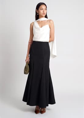 Taffeta Mermaid Skirt