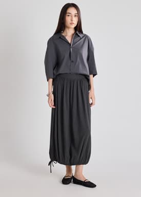Jersey Cocoon Skirt