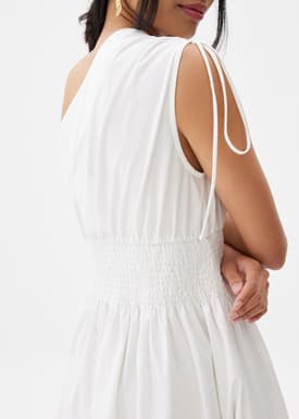 Cotton Toga Fit & Flare Midaxi Dress