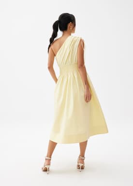 Cotton Toga Fit & Flare Midaxi Dress