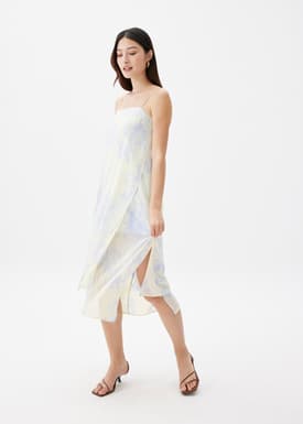 Floral Camisole Midaxi Dress