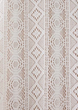 Lace Trapeze Midaxi Dress