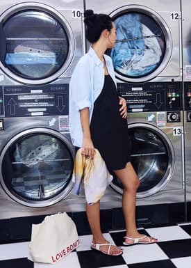 Square Neck Babydoll Mini Dress