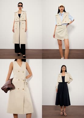 Belted 6-in-1 Trench Coat