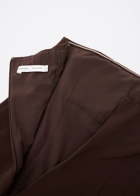 Padded A-line Tube Mini Dress