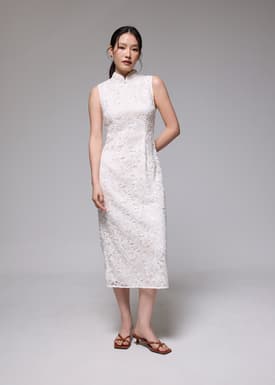 Lace Classic Midaxi Cheongsam