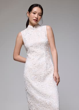Lace Classic Midaxi Cheongsam