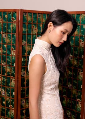 Lace Classic Midaxi Cheongsam