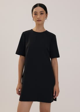 Side Slit A-line Mini Dress