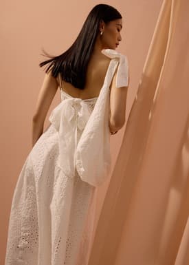 BraFree by LB Fit & Flare Dress in Soft Breeze Broderie