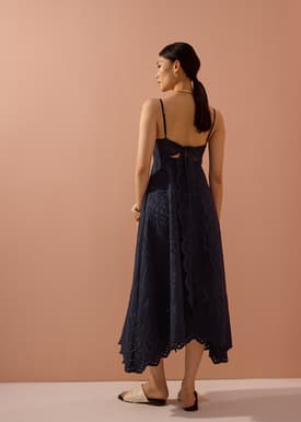 BraFree by LB Fit & Flare Dress in Soft Breeze Broderie