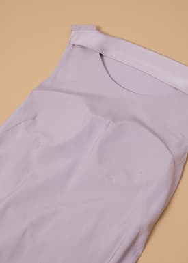 BraFree by LB Satin Cowl Neck Bias Cut Maxi Dress